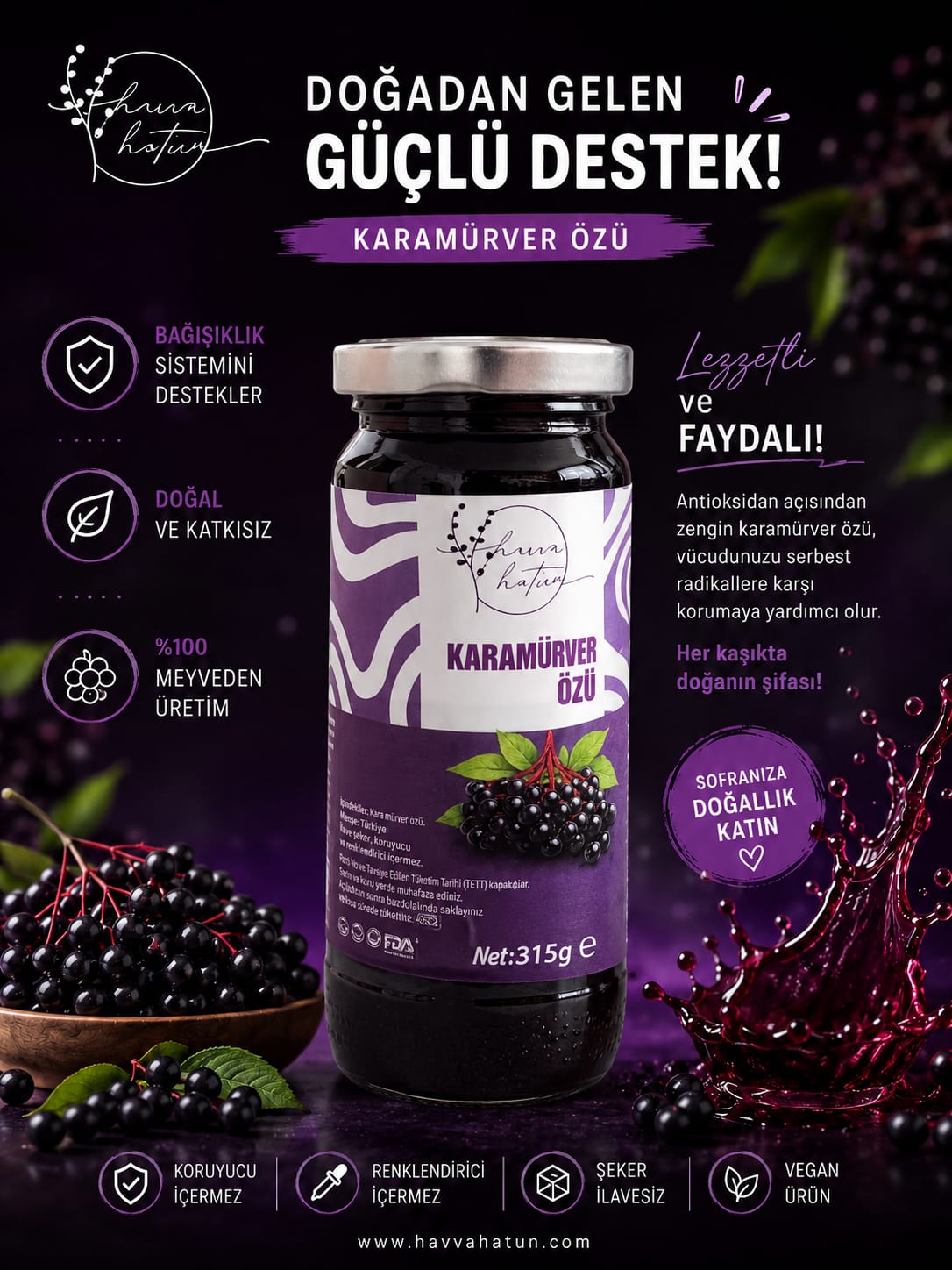 %100 Doğal Karamürver Özü